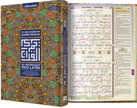 Alq Al-Madrasah Duo Latin A4 Hc Biru