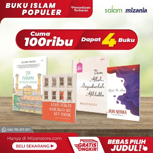 Paket Bundling Mp 100 Ribu Dapat 4 Buku
