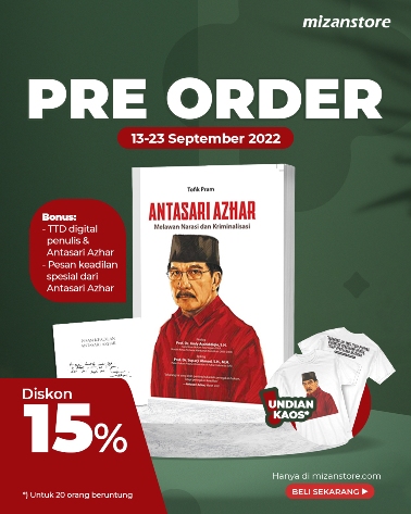 Antasari Azhar Melawan Narasi Dan Kriminalisasi + Ttd + Pesan Keadilan + Undian Kaos (Pre Order)