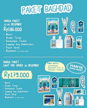 Paket Baghdad - Sirah Cinta Tanah Baghdad (Pre Order 11-16 Desember 2024)