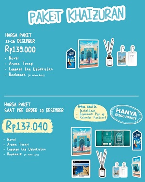 Paket Khaizuran - Sirah Cinta Tanah Baghdad (Pre Order 11-16 Desember 2024)