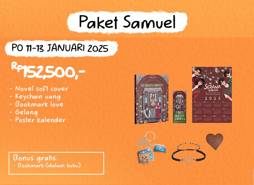 Paket Samuel - Hi Serana Adreena: Jikalau Aku Pergi (Pre Order)