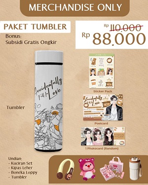 Paket Tumbler - Accidentally Fell In Love (Tanpa Buku)