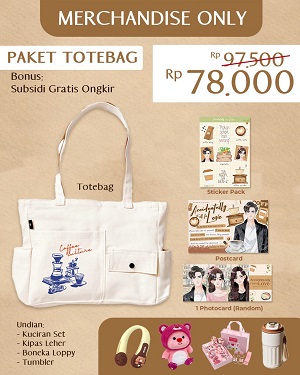 Paket Totebag - Accidentally Fell In Love (Tanpa Buku)