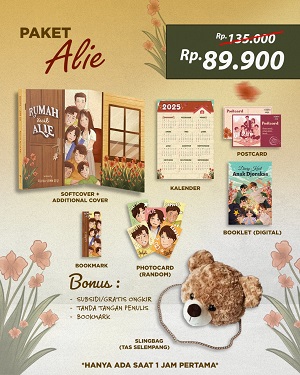 Paket Alie - Rumah Kecil Alie (Pre Order)