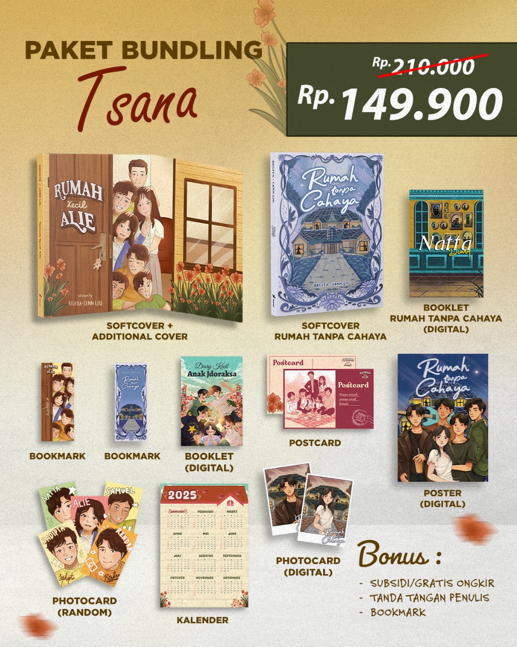 Paket Bundling Abimanyu - Rumah Kecil Alie (Pre Order)