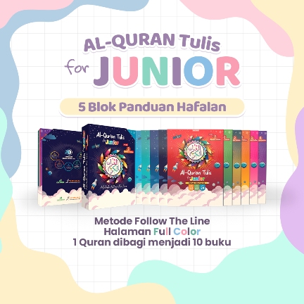 Al-Quran Tulis For Junior 5 In 1 (Ukuran B5) - Cordoba