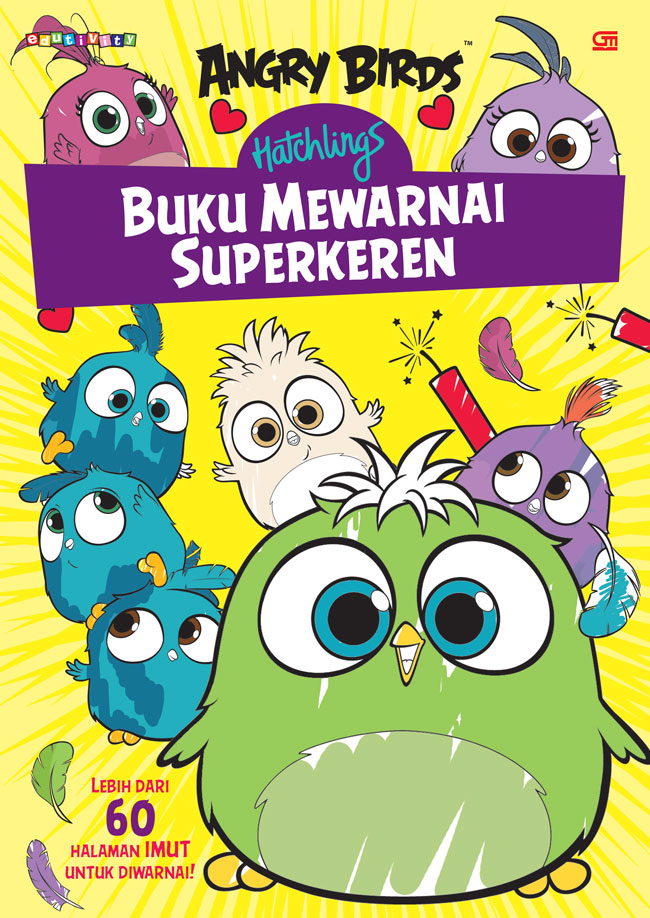 Angry Birds Hatchlings: Buku Mewarnai Superkeren