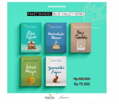 Paket Bundling Blue Valley Series (Asa Ayuni + Melankolia Nina + Elegi Rinaldo + Lara Miya + Senandika Prisma)