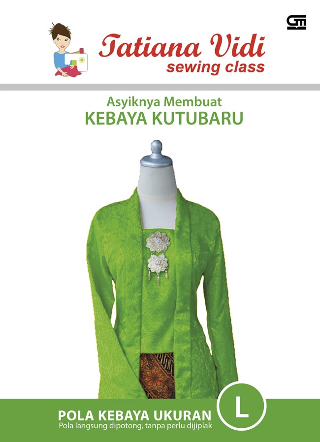 Asyiknya Membuat Kebaya Kutubaru Pola Kebaya Ukuran L