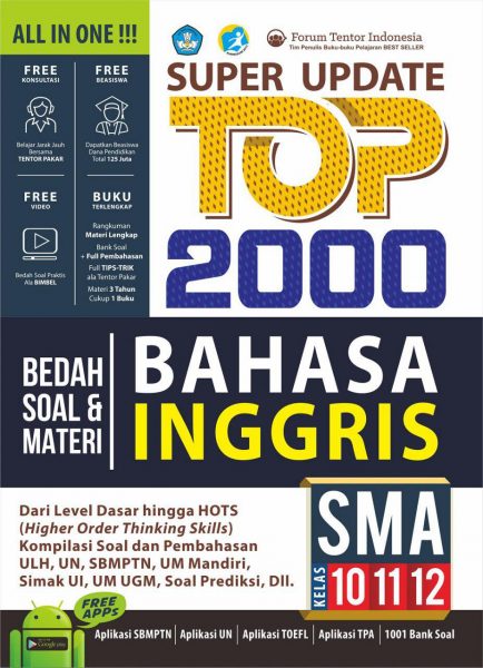 Bahasa Inggris Sma: Super Update Top 2000 Bedah Soal & Materi