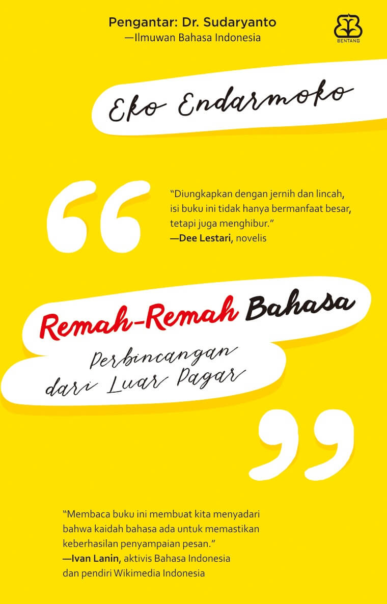 Remah-Remah Bahasa Perbincangan Dari Luar Pagar