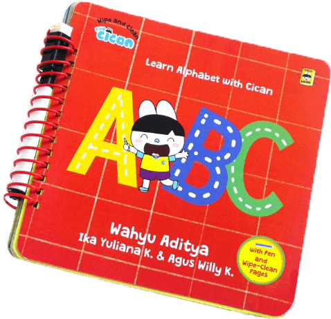 Fun Cican.wipe And Clean: Learn Alphabet With Cican Abc (Boardbook)
