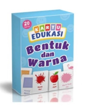 Kartu Edukasi : Bentuk Dan Warna