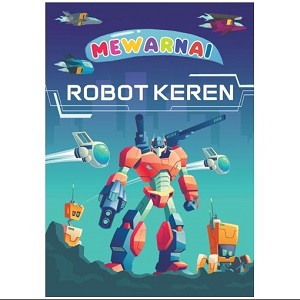 Mewarnai Robot Keren