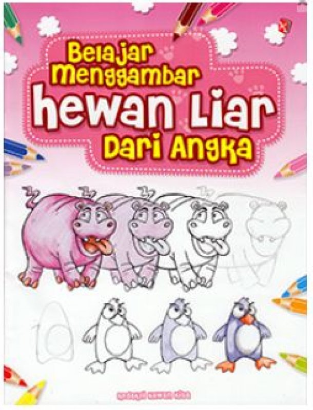 Belajar Menggambar Hewan Liar Dari Angka