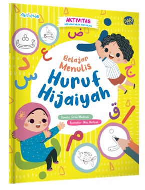 Belajar Menulis Huruf Hijaiyah Aktifitas Bersama Salim Dan Salma