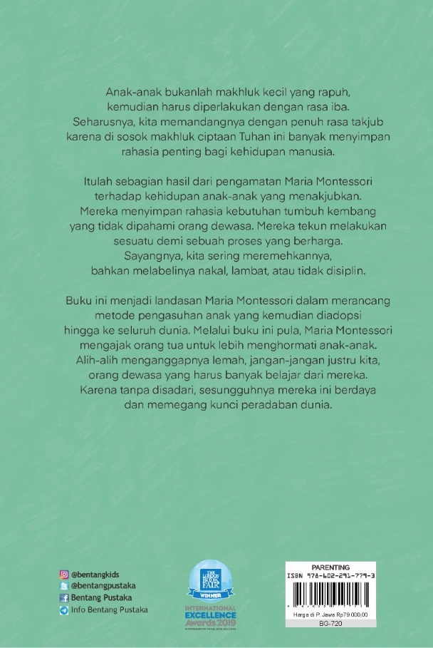 Montessori Keajaiban Dunia Anak Yang Terlupakan