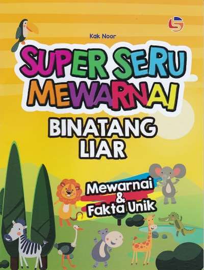 Binatang Liar Super Seru Mewarnai