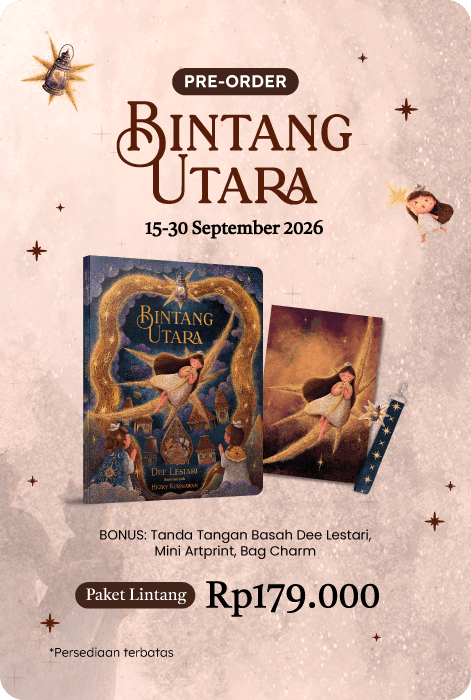 Bintang Utara - Pre Order - Paket Lintang - Bertandatangan + Bonus Bag Charm