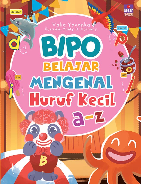 Bipo Belajar Mengenal Huruf Kecil A-Z
