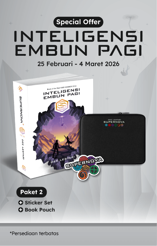 Inteligensi Embun Pagi - Supernova #6 - Special Offer - Republish 2026 - Special Sticker Pack + Book Pouch