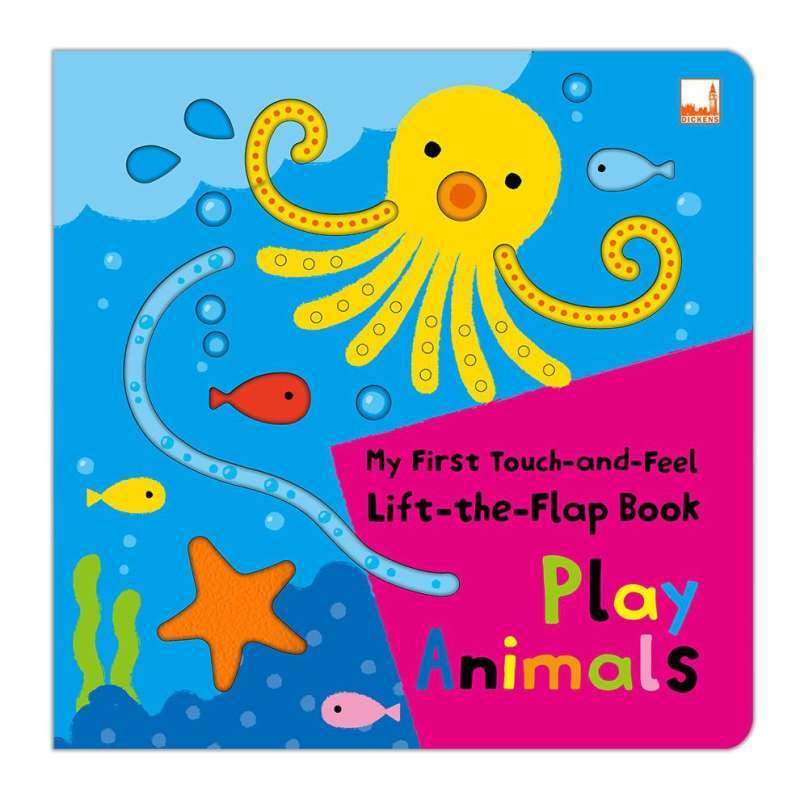 My First Touch-And-Feel  Lift-The-Flap Book (Play Animals)