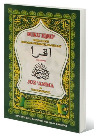 Buku Iqro Kcl + Juzamma Dan Terj Cd