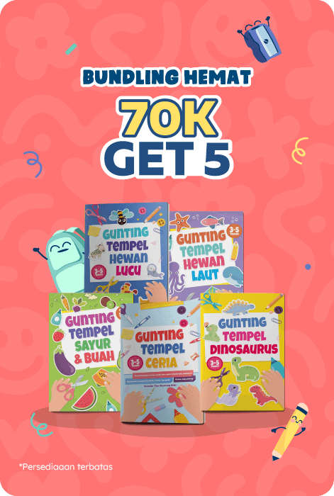 70k Get 5 Gunting Tempel - Bundling Hemat
