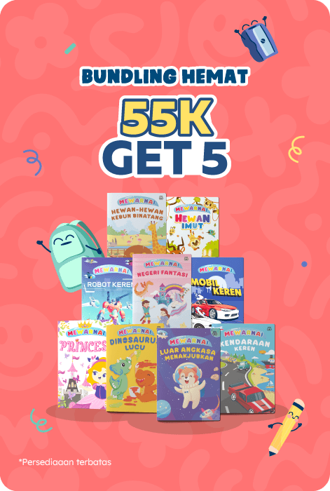 55k Get 5 Mewarnai - Bundling Hemat