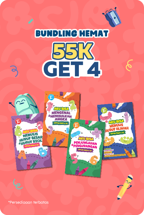 55k Get 4 Aku Bisa - Bundling Hemat