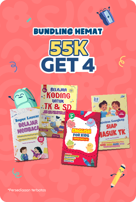 55k Get 4 Aktivitas Belajar - Bundling Hemat