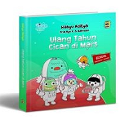 Seri Fantasi Luar Angkasa: Ulang Tahun Cican Di Mars (Boardbook)