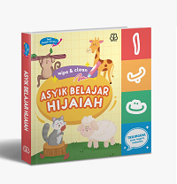 Wipe & Clean: Asyik Belajar Hijaiah (Boardbook)