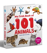 My First Book Of 101 Animals (Boardbook)