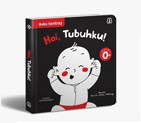 Buku Kontras : Hai, Tubuhku! (Boardbook)