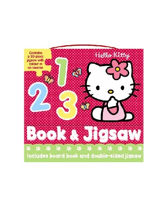 Hello Kitty 123 Book And Jigsaw