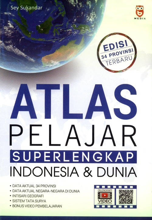 Atlas Pelajar Superlengkap Indonesia & Dunia