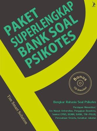 Paket Superlengkap Bank Soal Psikotes