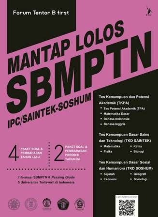 Mantap Lolos Sbmptn Ipc Saintek-Soshum