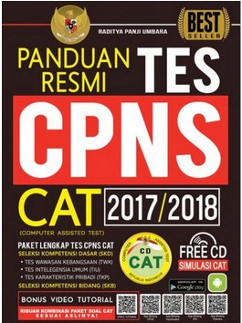 Panduan Resmi Tes Cpns Cat 2017-2018 + Cd