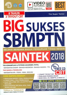 Big Sukses Sbmptn Saintek 2018