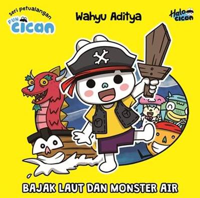 Seri Fun Cican Bajak Laut Dan Monster Air Board Book