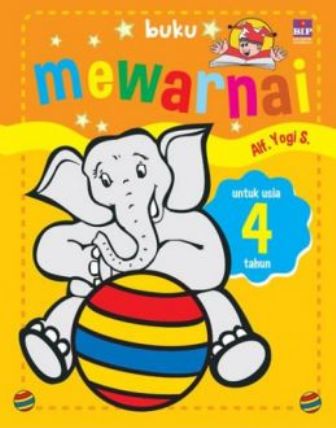 Buku Mewarnai Untuk Usia 4 Tahun