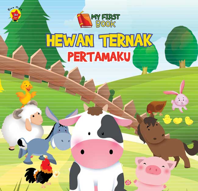 My First Book Hewan Ternak Pertamaku