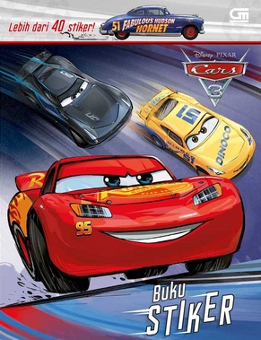 Cars 3: Buku Stiker (Disney)