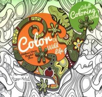 Adult Coloring Book: Color Of Wild Life