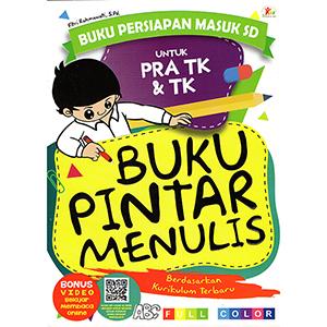 Buku Persiapan Masuk Sd Buku Pintar Menulis