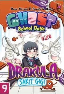 Komik Ghost School Day #9 Drakula Sakit Gigi