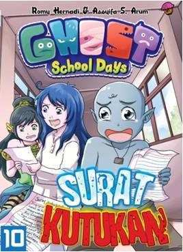 Komik Ghost School Day #10 Surat Kutukan